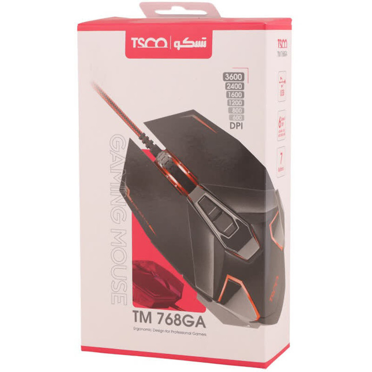 موس گیمینگ تسکوTM768GA