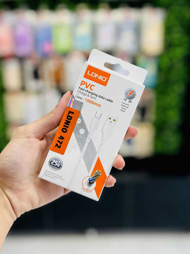 کابل شارژ الدینو ال اس841 تایپ سی25واتLDINO cable type-c 25w LS841