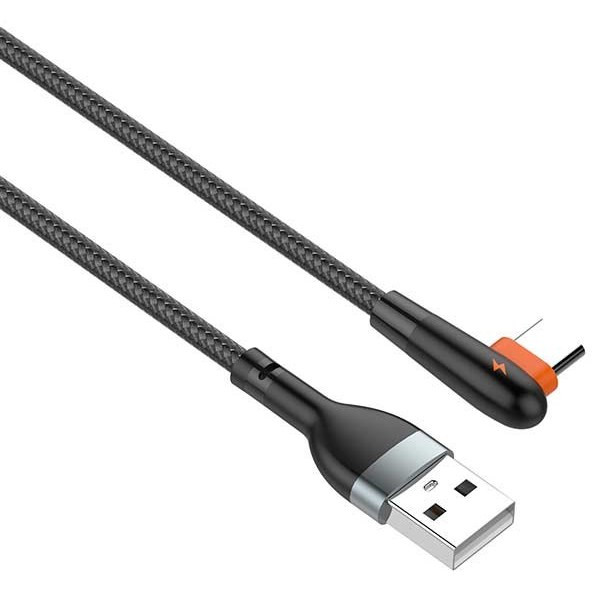 کابل شارژر 90 درجه USB-C به طول 1متر 2.4 آمپر مدل LDNIO LS561