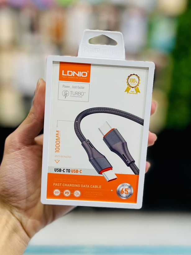 کابل USB-C الدینیو مدل LD-LC631 طول 1 متر