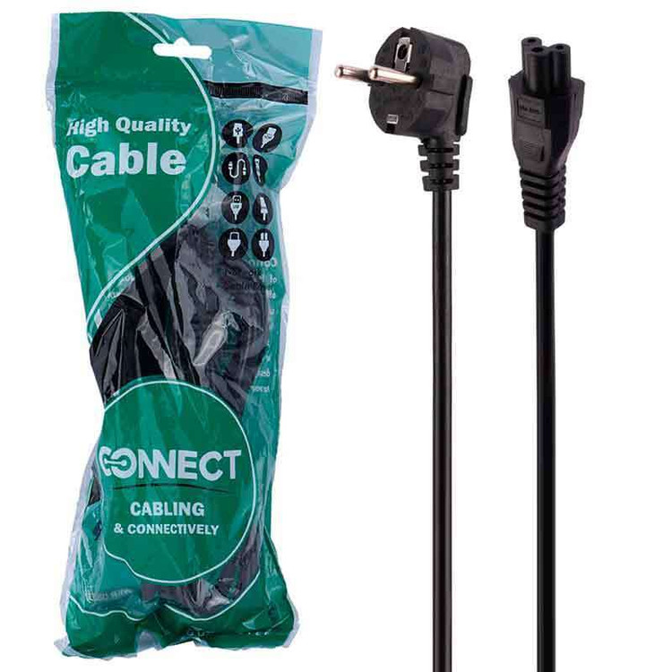 کابل برق لپ تاپ کیفیت خوب Connect 1.5m