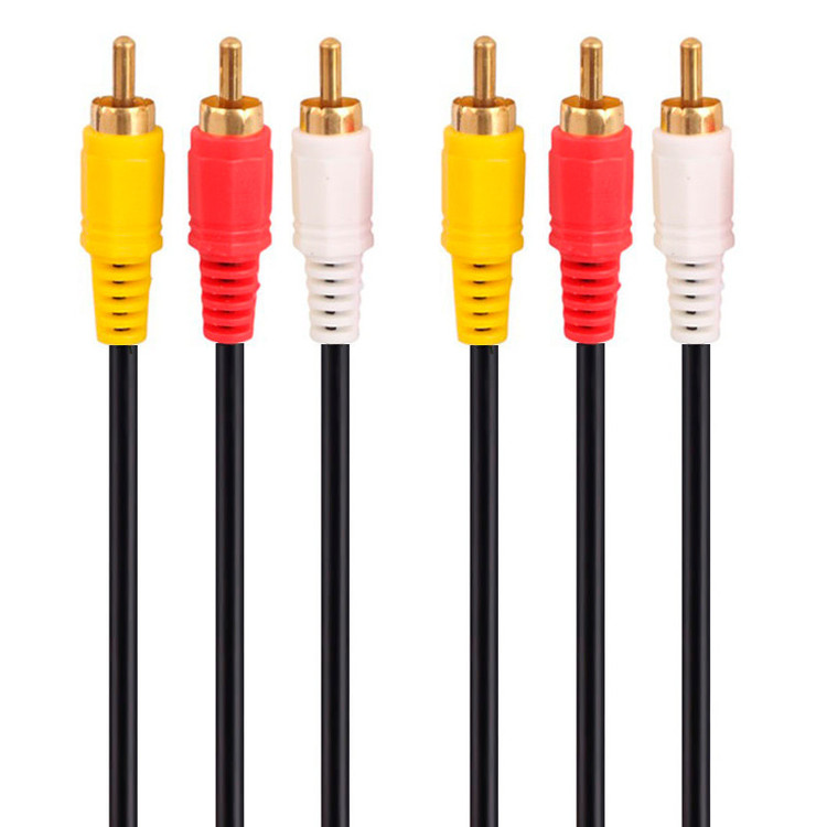 کابل 3 به 3 پنج متریSunwest AV RCA 5m