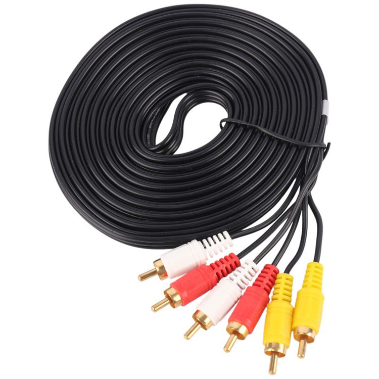 کابل 3 به 3 پنج متریSunwest AV RCA 5m