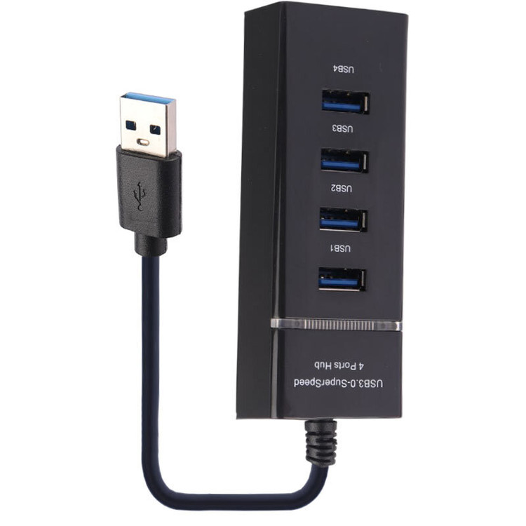 هاب 4 پورت بسیار کاربردیHUB 303 USB3.0