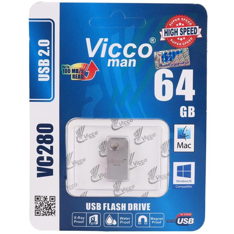 فلش 64 گیگ ویکومن کیفیت عالیViccoMan VC280