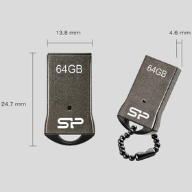 فلش 64 گیگ سیلیکون پاور با گارانتی شرکتیSilicon Power T01