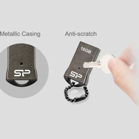 فلش 64 گیگ سیلیکون پاور با گارانتی شرکتیSilicon Power T01