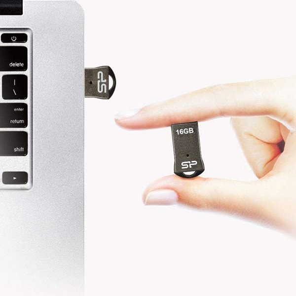فلش مموری سیلیکون پاور Touch T01 USB 2 ظرفیت 16 گیگابایت با گارانتی شرکتی
