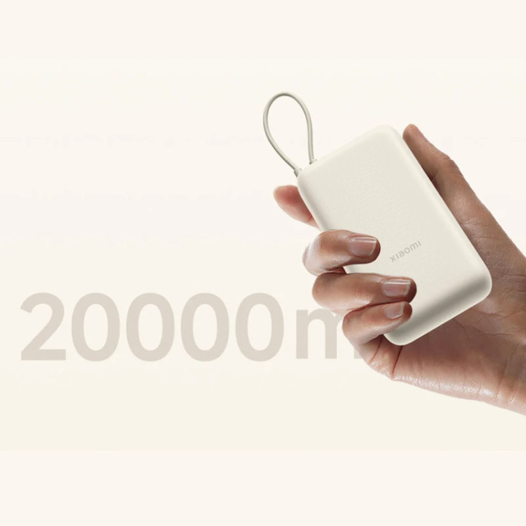 پاوربانک شیائومی مدل MI ظرفیت 20000 میلی آمپر ساعت33وات پک اصلی فست شارژ