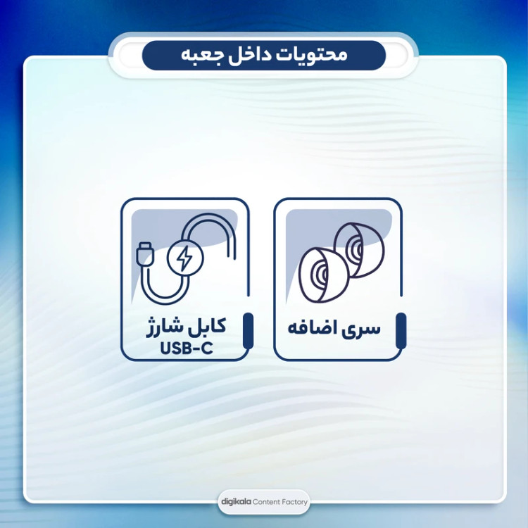 هدفون بلوتوثی گردنی انکر مدل SoundCore U2i با نویز کنسلینگ میکروفون (ENC)پک اصلی با تضمین کیفیت