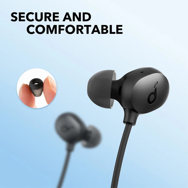 هدفون بلوتوثی گردنی انکر مدل SoundCore U2i با نویز کنسلینگ میکروفون (ENC)پک اصلی با تضمین کیفیت