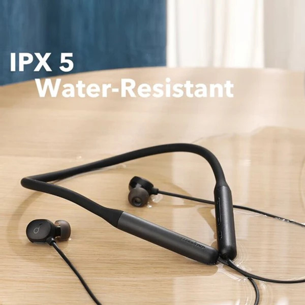 هدفون بلوتوثی گردنی انکر مدل SoundCore U2i با نویز کنسلینگ میکروفون (ENC)پک اصلی با تضمین کیفیت