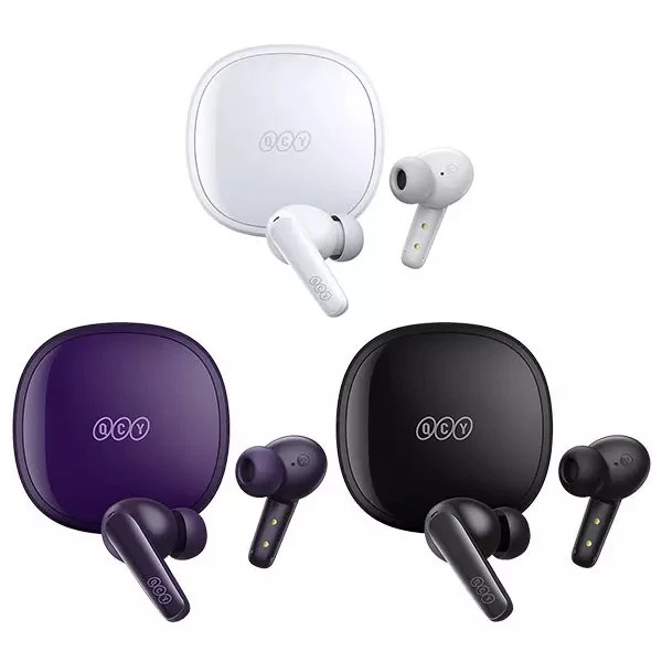 ایرپاد بلوتوثی کیو سی وای مدل QCY T13X با نویز کنسلینگ میکروفون (ENC)با پک اصلی و تضمین کیفیت