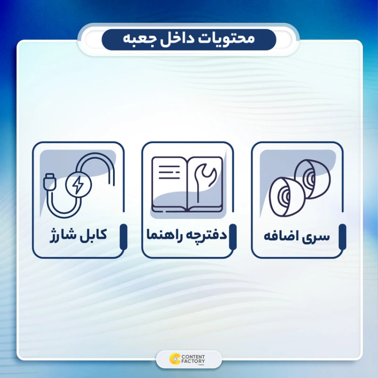 ایرپاد بلوتوثی کیو سی وای مدل T13 ANC با قابلیت نویز کنسلینگ فعال (ANC) با پک اصلی و تضمین کیفیت