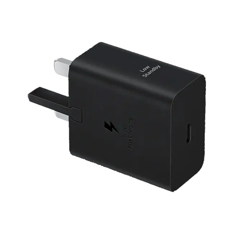 شارژر دیواری سامسونگ توان 45 وات با کابل USB Type-C اتصال سهپین تضمین کیفیت