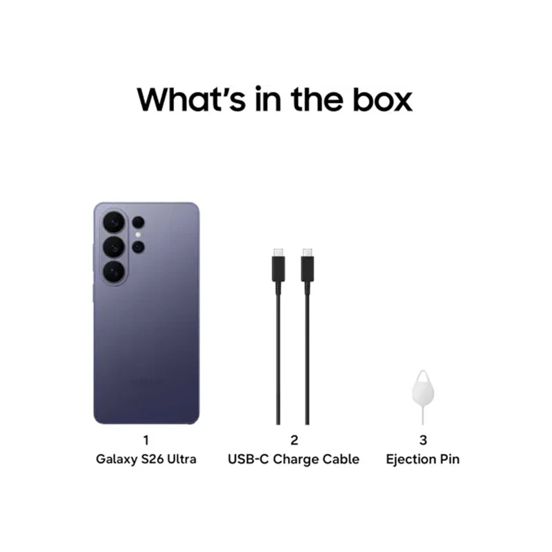 گوشی موبایل سامسونگ مدل Galaxy S26 Ultra دو سیمکارت ظرفیت 256 گیگابایت و رم 12 گیگابایت - ویتنام تضمین کیفیت