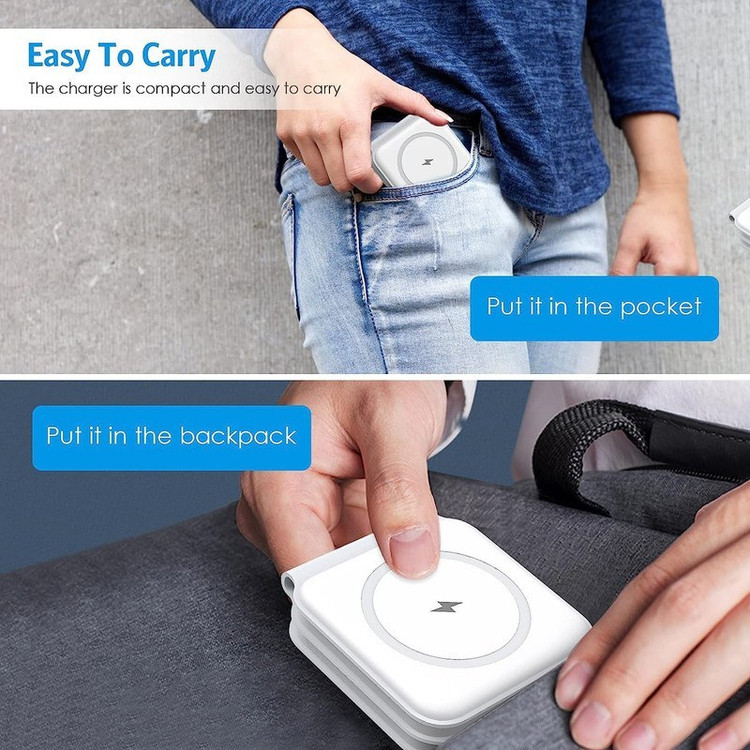 شارژر بی سیم مدل 3in1 magnetic wireless chargerهمراه با تست سلامت قبل از تحویل