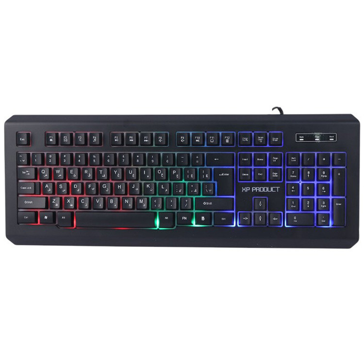 کیبورد و موس گیمینگ سیمی ایکس پی پروداکت XP-12300Rبا پک اصلی