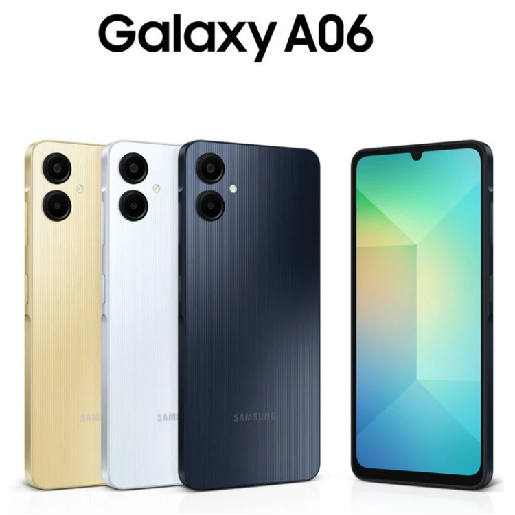 گوشی موبایل سامسونگ مدل Galaxy A06 دو سیم کارت پک اصلی