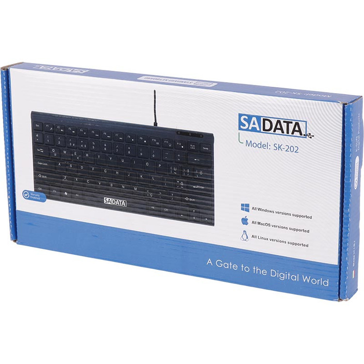 کیبورد سادیتا SK-202با سیم و طراحی ارگونومیک
