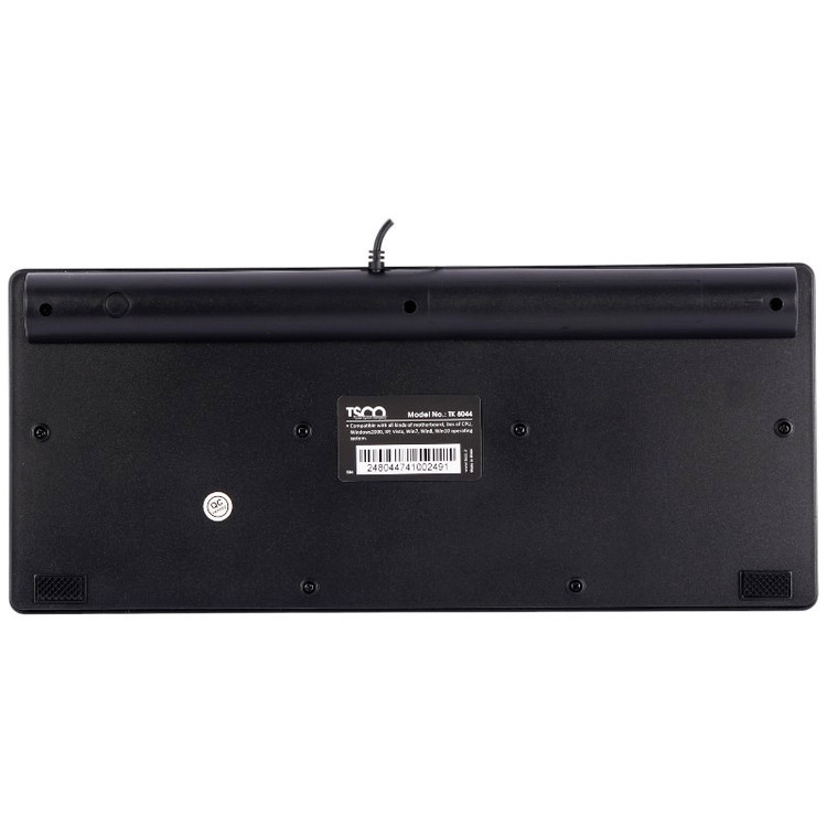 کیبورد تسکو TSCO TK 8044با سیم و طراحی ارگونومیک