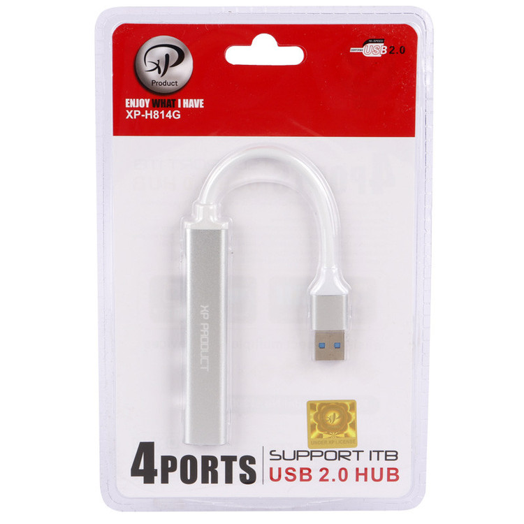 هاب 4 پورت USB2.0 ایکس پی-پروداکت XP-H814G