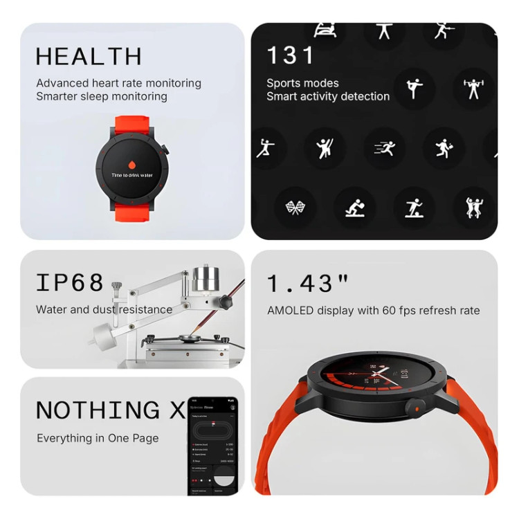 ساعت هوشمند ناتینگ CMF Watch 3 Pro