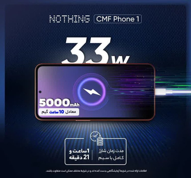گوشی موبایل ناتینگ مدل CMF Phone 1