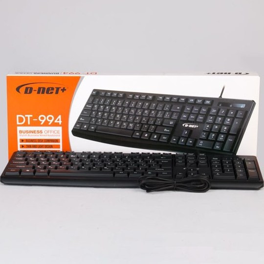 کیبورد دی-نت پلاس مدل DT-994 باسیم اصالت کالا