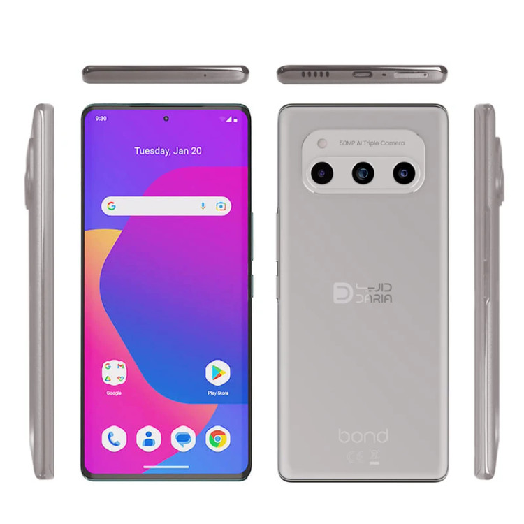 گوشی موبایل داریا مدل bond 5G دو سیم کارت