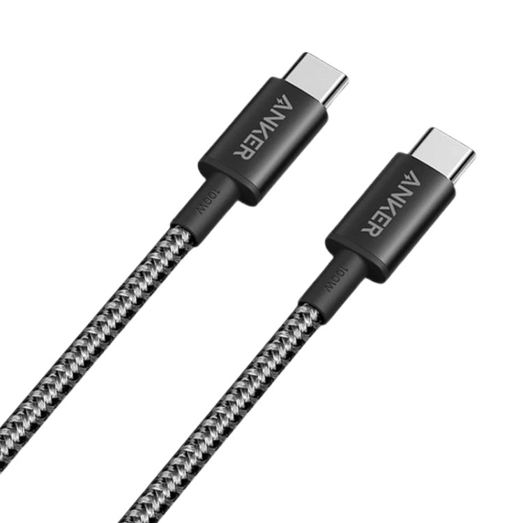 کابل تبدیل USB-C به USB-C انکر مدل Nylon A8753 اصلی